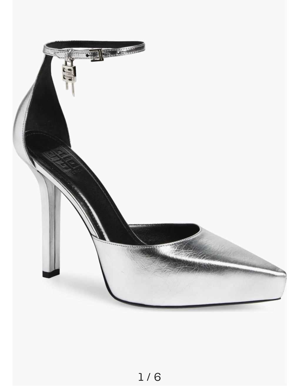 NWT Givenchy G-Lock Pointed-Toe Platform Pump